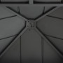 Detailaufnahme des anthrazitfarbenen Stahldachs vom Sunjoy Gazebo Pasu Pavillon, inklusive Haken.