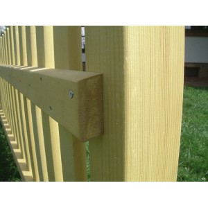 Druckimprägnierter Zaunriegel Norki/Wigre, 75x200 cm, für Zaunbau & Sichtschutz.