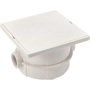 Steinbach Kabelanschlussdose für Einbau-Poolbeleuchtung, aus Kunststoff.