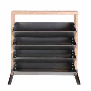 Bellissa Vertikales Hochbeet Inalto M4 mit 4 Pflanzkästen aus Douglasie und Stahl.