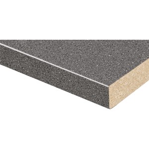 Kaindl Arbeitsplatte Granito Anthrazit, 90 cm breit, Steindekor