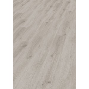 Click-Vinylboden Diele Village Leavenworth Oak mit Kork-Trittschalldämmung.