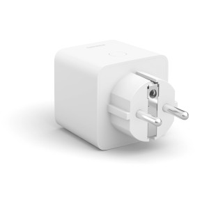 Weiße Philips Hue SmartPlug Steckdose für smarte Lichtsteuerung im Zigbee Netzwerk.