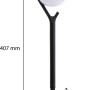 Weiße Solarleuchte Kaapstad mit Erdspieß, 2 lm, 2700 K, IP44, mit Sensor.