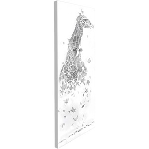 Kayoom Ölgemälde Kalahari, 50x150 cm, Giraffe auf Leinwand, modernes Wandbild.
