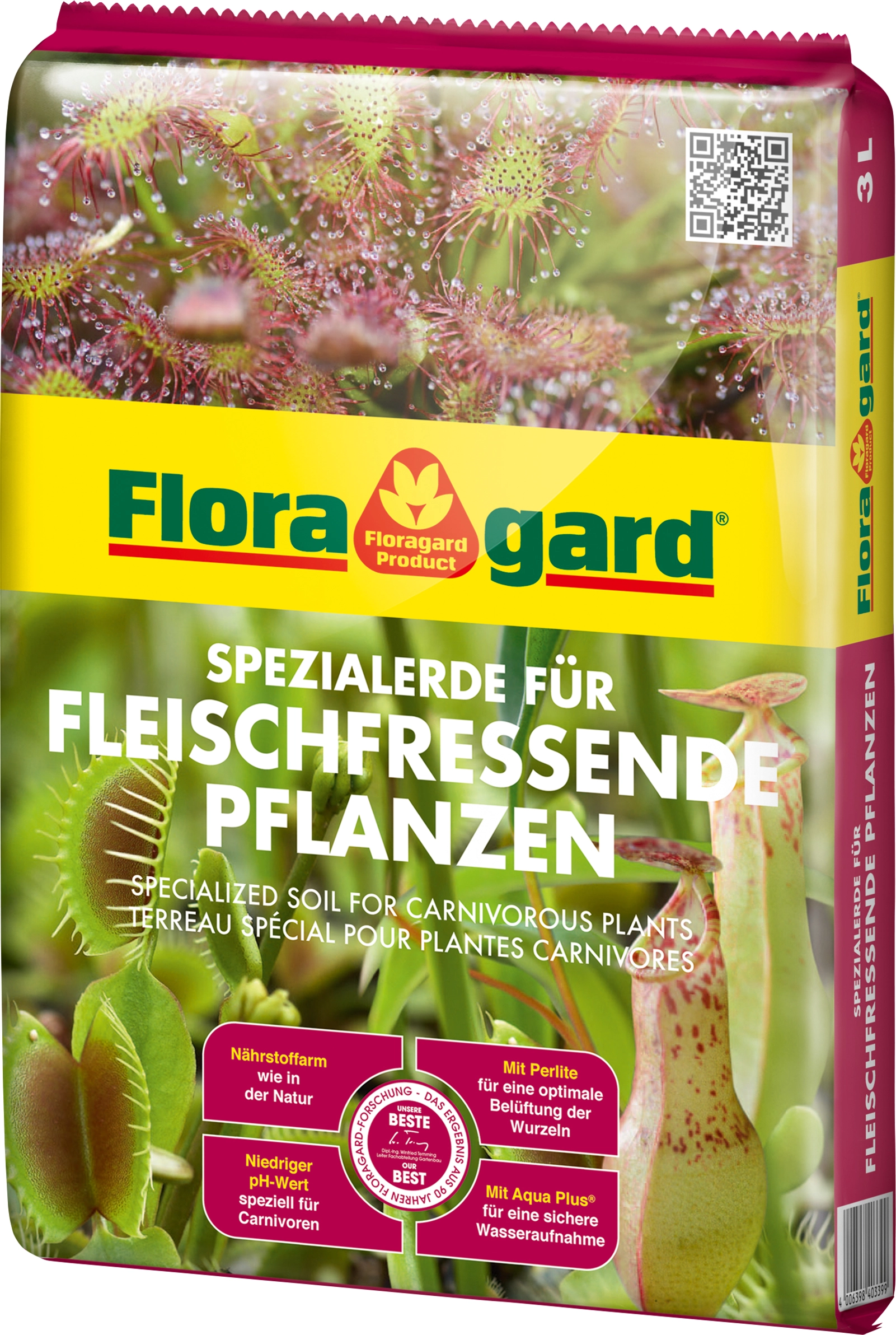 Floragard Spezialerde für fleischfressende Pflanzen 1 x 3 l kaufen bei OBI