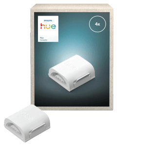 Philips Hue Flux I-Verbinder (4er-Pack) für LED-Streifen, zur Erweiterung und Verbindung von Lightstrips.