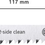 Bosch Expert T308B Stichsägeblatt für Holz, 5er-Pack, für saubere Schnitte.