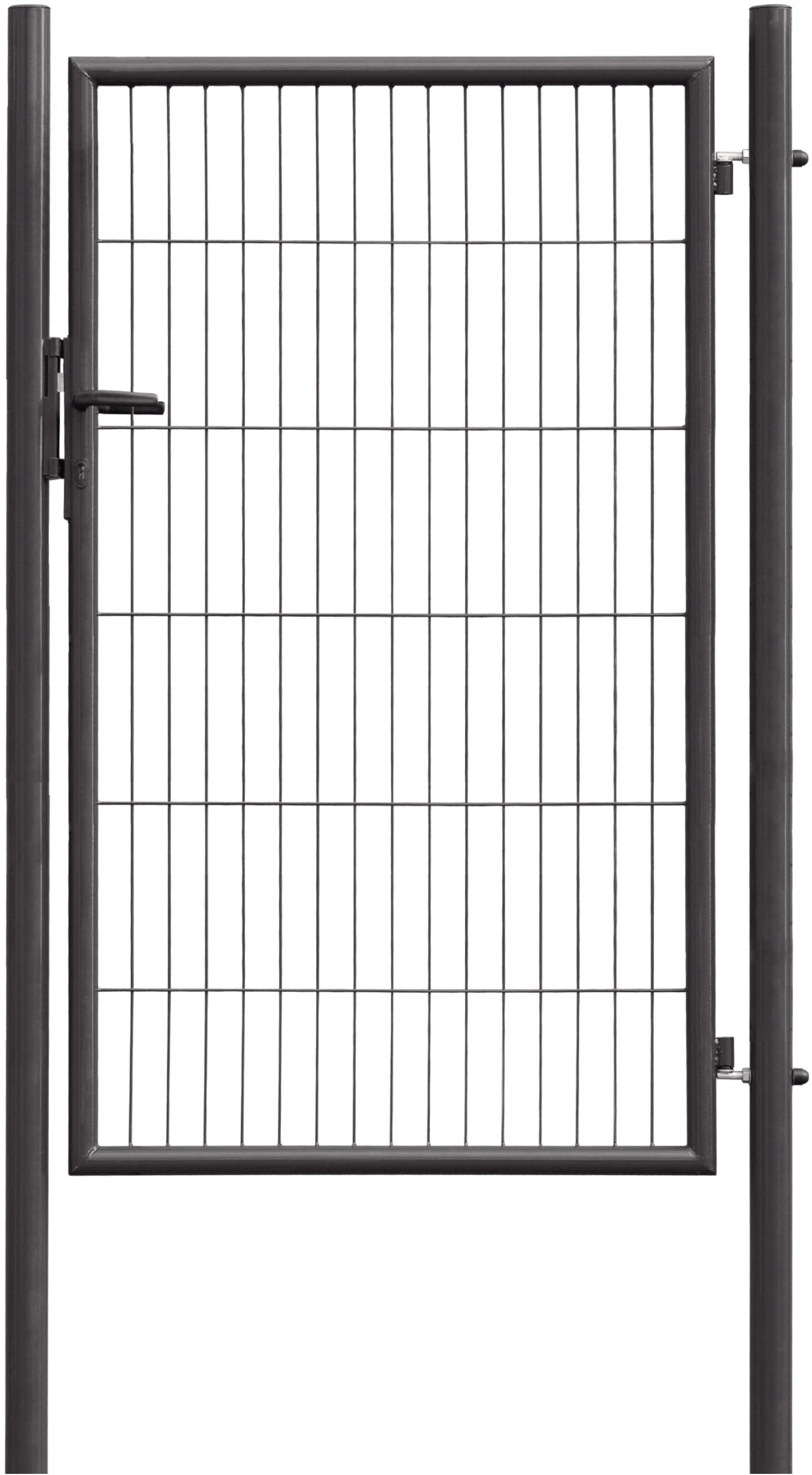 Einzeltor für Einstabmattenzaun Anthrazit 150 cm x 100 cm kaufen bei OBI