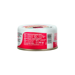 Dose Lucky Lou Katzen-Nassfutter Thunfisch in Jelly, 70g. Ergänzungsfutter für Katzen.