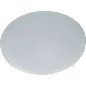 Weiße, runde E2 Elektro LED Deckenleuchte White² R, 30W, Ø 38cm. Moderne Deckenlampe für Wand- und Deckenmontage.