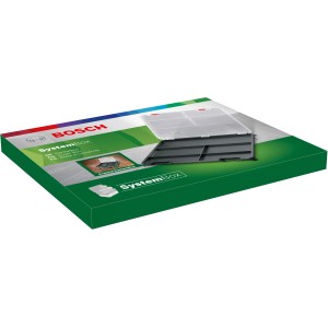 Bosch Deckelbox für Systembox S, Aufbewahrungssystem zur flexiblen Erweiterung des Stauraums.
