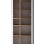 Offener Held Möbel Seitenschrank Ancona, 65 cm, matt Grau-Wotaneiche, mit Einlegeböden.