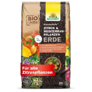 Neudorff Zitrus- und Mediterranpflanzenerde Neudohum 20 l
