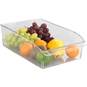 Wenko Kühlschrank-Organizer Gr. L mit Obst und Gemüse. Transparente Aufbewahrungsbox für mehr Ordnung.