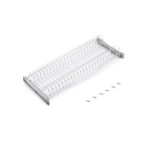 Emuca Abtropfgestell Suprastar für Hohe Module 600 Stahl Verchromt