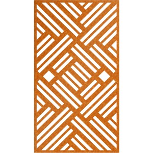 Eleo Sichtschutz Adda Cortenstahl