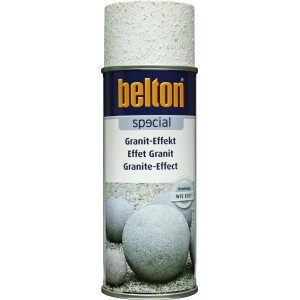 Belton Special Granit-Effekt Spray, Granitweiß matt, 400ml Dose.