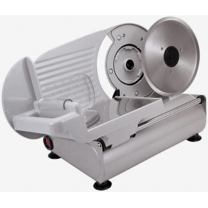 Silva Homeline AS 520 Allesschneider aus Metall mit Edelstahlmesser und Schlitten.