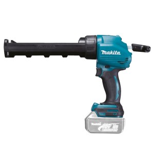 Makita Akku-Kartuschenpresse DCG180Z (LXT, 18V) in Türkis und Schwarz.