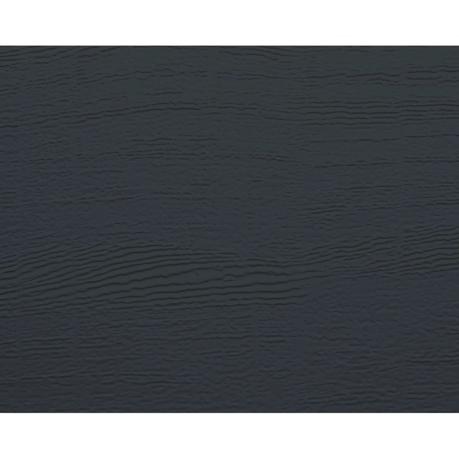 Detailansicht EcoStar Garagen-Sektionaltor in Anthrazitgrau mit Woodgrain-Oberfläche.