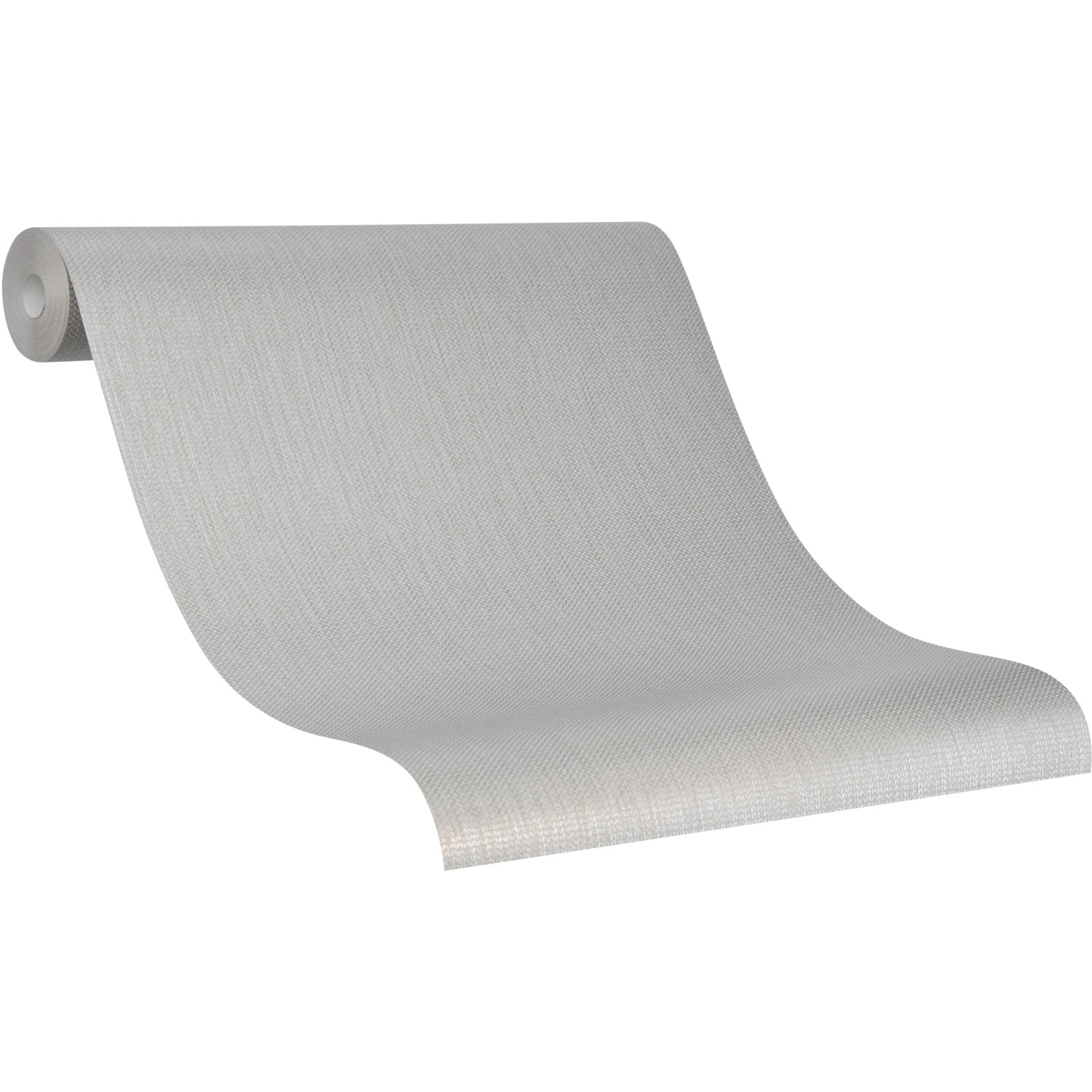 Marburg Vliestapete in Greige-Platin mit Strickmuster, Rolle