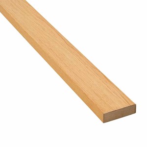 Denpanels Abschlussleiste in Kern Braun, 300 cm, Eiche geölt, für Paneelwände.