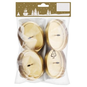 Metall-Kerzenhalter Groß Ø 8 cm 4 Stück