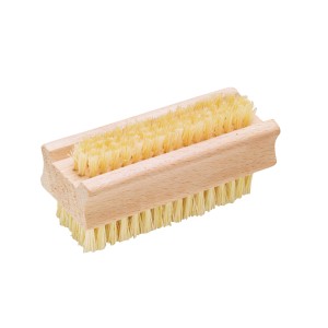 LUX Holznagelbürste aus Naturholz und Fibre für die Handreinigung.