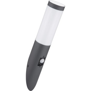 Globo Boston Außenleuchte mit Bewegungsmelder, anthrazitfarben, 41cm hoch.