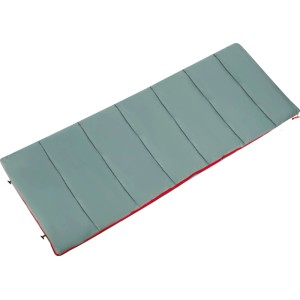 Hellgrüner CAMPSITE Schlafsack (190x72cm) für 15-25°C, ideal für Camping & Outdoor.