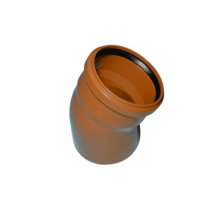 Marley Kanalgrundrohr-Bogen 45 Grad DN 110