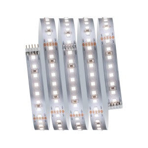 Paulmann LED-Strip-Basisset MaxLED 1000, 1,5 m, neutralweiß leuchtend, mit Steckverbindern. Flexibler LED-Streifen.