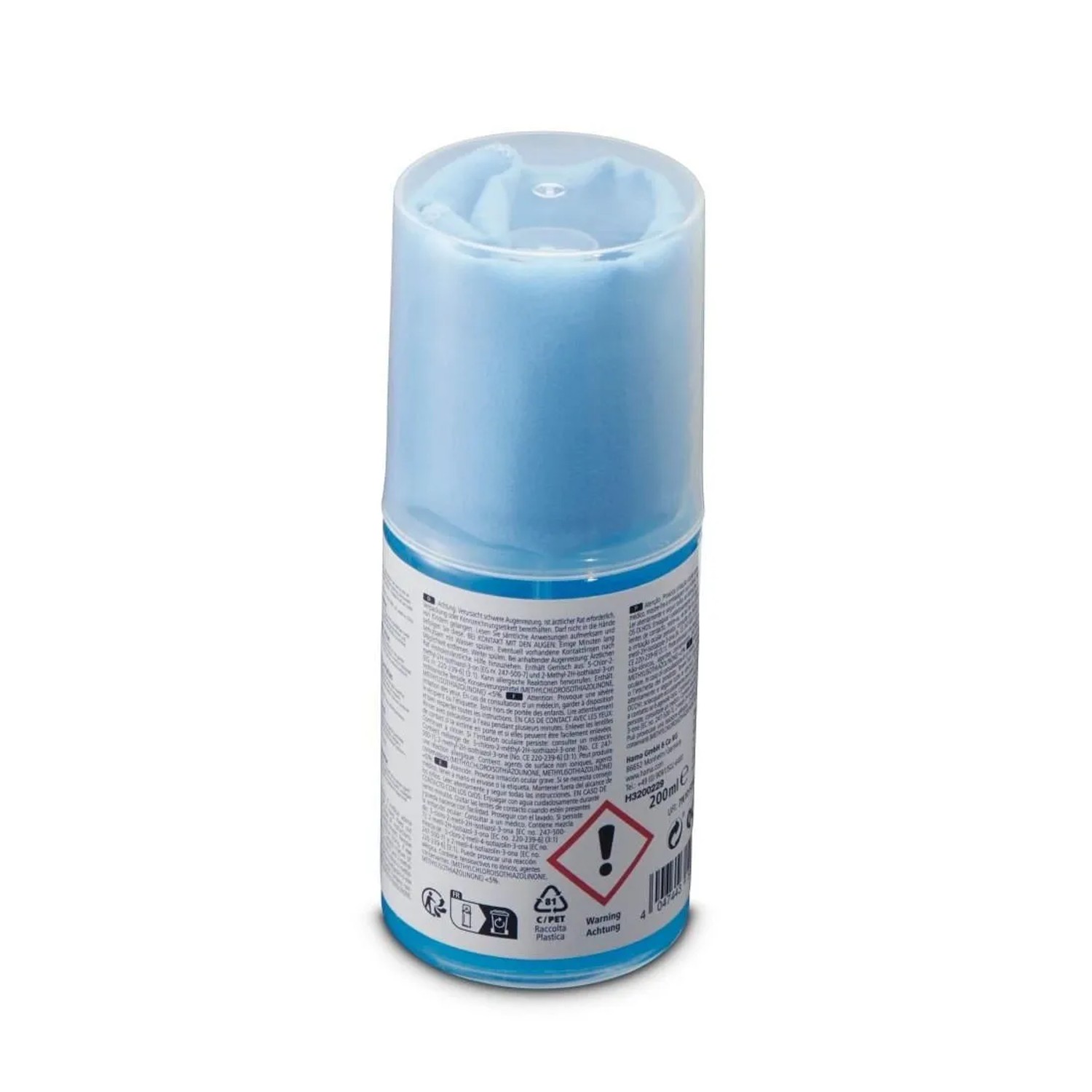 Hama Bildschirmreiniger Spray inkl. Reinigungstuch 200 ml_4