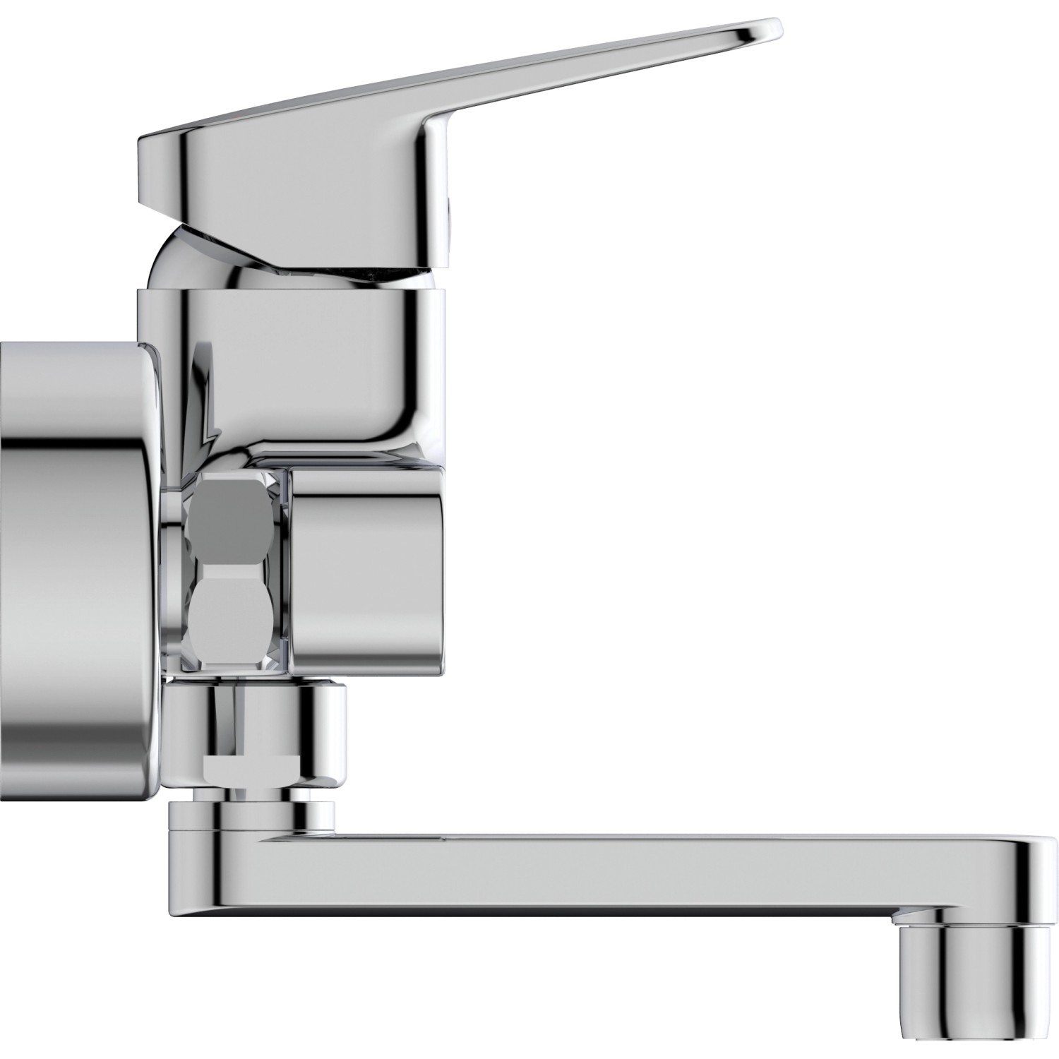 Ideal Standard Ceraplan Wand-Waschtischarmatur, Chrom, Aufputz.