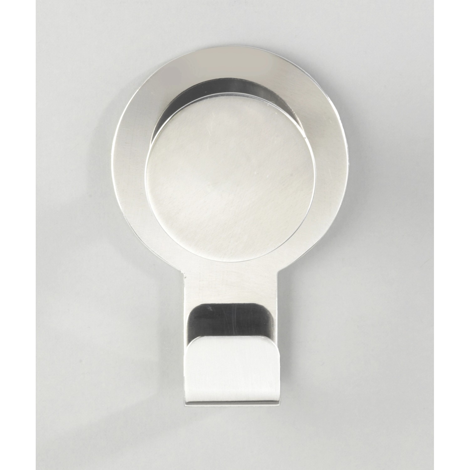 Wenko Wandhaken Blandas, Chrom, Edelstahl, glänzend. Handtuchhalter für Bad & Küche.