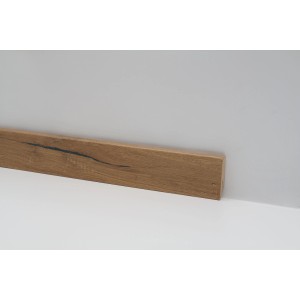 Sockelleiste Neo 2.0 Canadian Summer Oak, 2400 mm lang, zur Wandmontage. Holzdekor.
