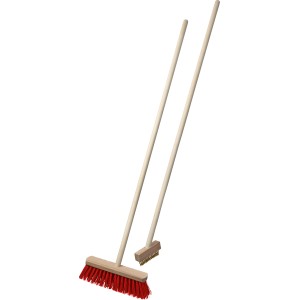 Besen und Unkrautbürste Set 2-fach sortiert