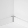 Parador Innenecke Alu Optik für Sockelleisten SL 3/6/18, Ecke im Raum.