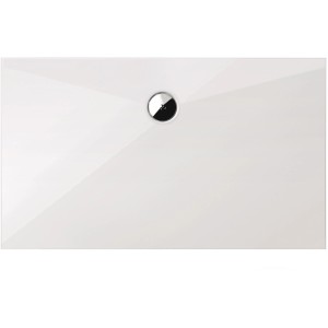 Schulte Duschwannen-Set ExpressPlus Extraflach Rechteck 90 cm x 80 cm Alpinweiß