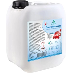 5L Kanister Certainly Hand- und Flächendesinfektion, geeignet zur Reinigung und Desinfektion.