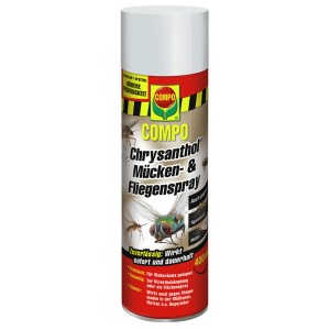 Compo Chrysanthol Mücken- und Fliegenspray, 400ml Dose zur Ungezieferbekämpfung.