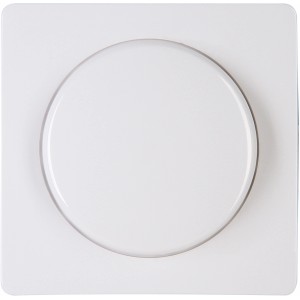 Abdeckung für Dimmer mit Druck-Wechselschalter Paris Arktisweiß