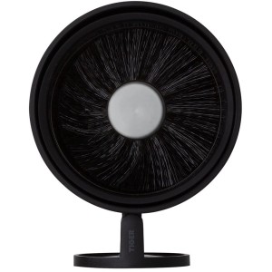 Tiger Toilettenbürste Tune, Edelstahl gebürstet/Schwarz, für moderne Badezimmer.