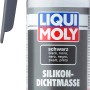 Liqui Moly Silikon-Dichtmasse Schwarz, 200ml Kartusche für Lack- und Karosseriereparatur.
