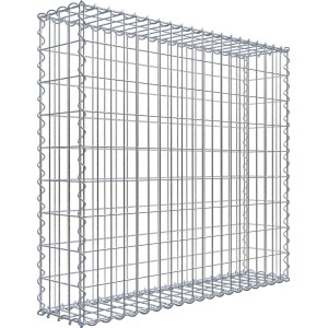 Gabiona Gabionenkorb 90 cm x 100 cm x 20 cm Maschenw 5 cm x 10 cm