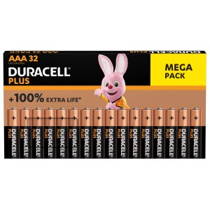 Duracell Alkaline Batterien AAA 1,5V Power MN2400/LR03 32er Pack