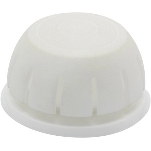 Weißer Wagner Boden-Türstopper aus Kunststoff für flexiblen Einsatz.