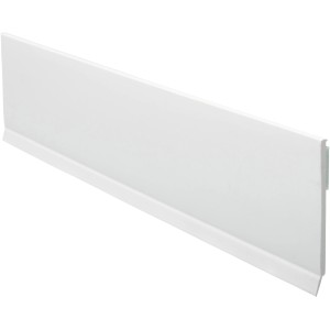 Flachleiste mit Lippe selbstklebend 50 x 2,5 mm Nutzlänge 147,5 cm Weiß