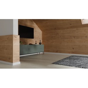 Egger Abdeckleiste Decowall AL008 Loveland Eiche, zur Verkleidung von Wandpaneelen.